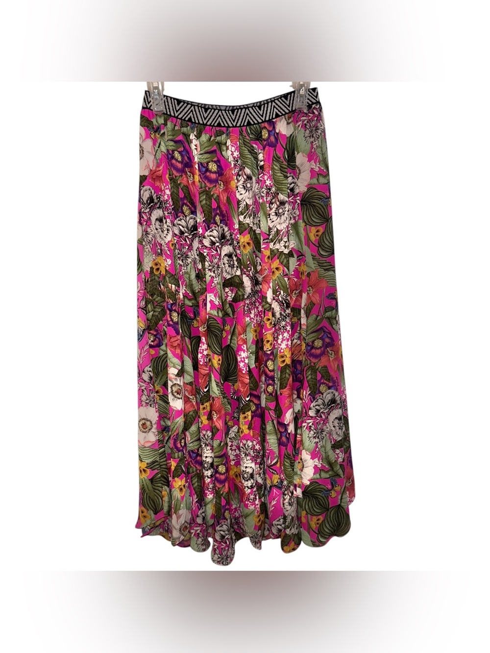 Maeve Floral Midi Length Skirt Size Small